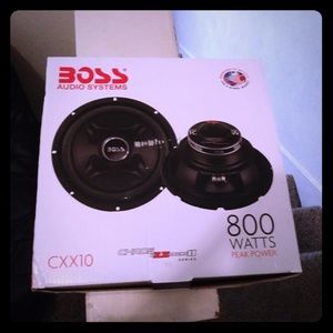 800 Watts Boss Car Speaker In-Door